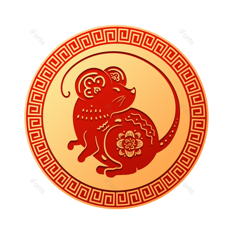 祥云图片,图案元素,动画片PNG,渐变色免抠素材